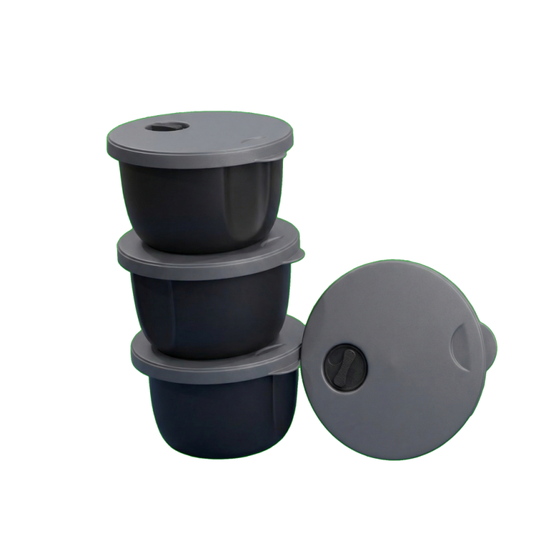 4 Pack Topper Color Negro