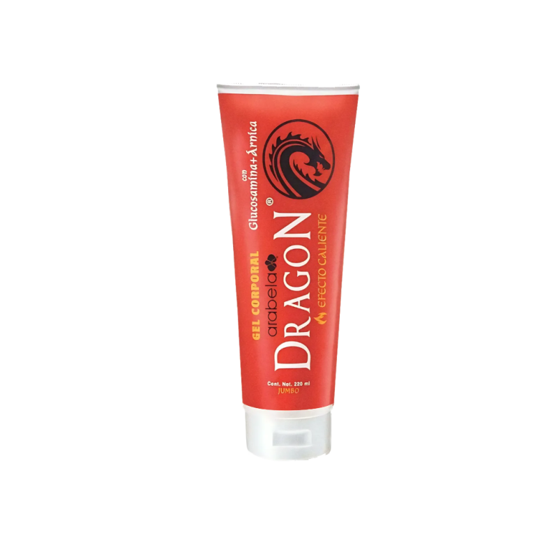 Gel Corporal Dragon Rojo