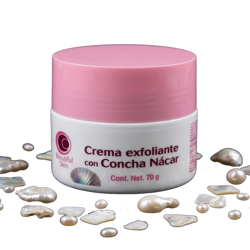 Crema Exfoliante Con Concha Nacar